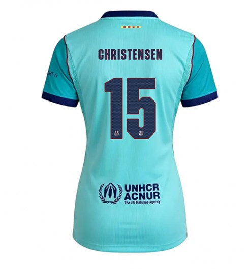 Barcelona Andreas Christensen #15 Tredjedrakt Dame 2026-27 Korte ermer Barcelona Andreas Christensen #15 Tredjedrakt Dame 2026-27 Korte ermer